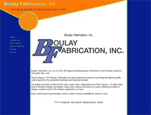 Tablet Screenshot of boulayfab.com
